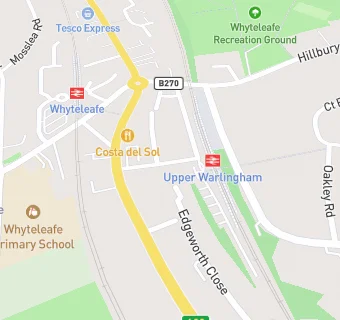 map for Whyteleafe Surgery