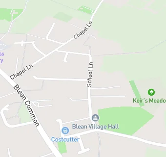 map for Blean Recreation Ground