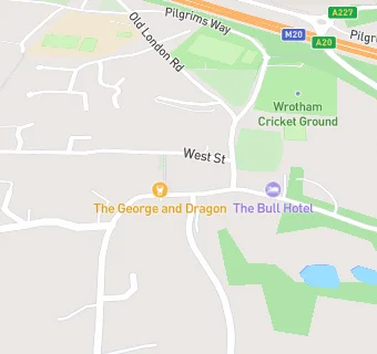 map for George And Dragon