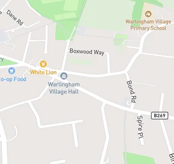 map for Warlingham Methodist Church