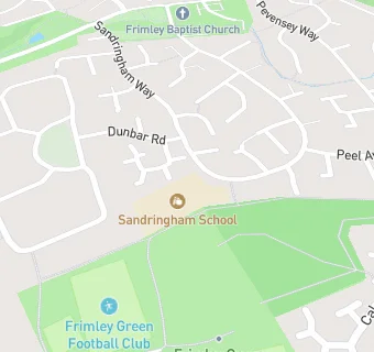 map for Sandringham School