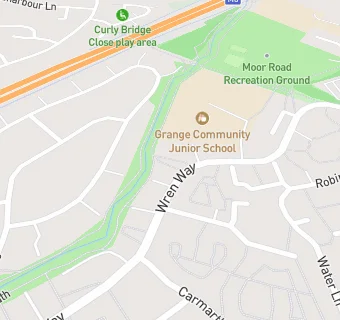 map for Grange Community Junior School