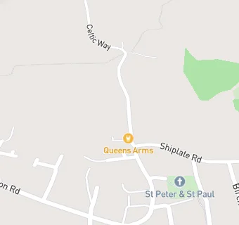 map for Queens Arms