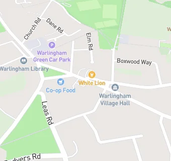 map for Warlingham Service Station