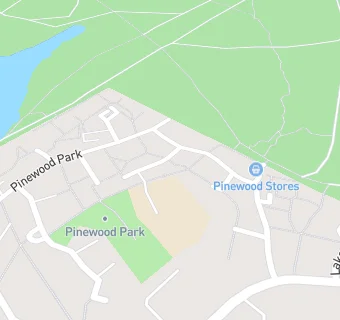 map for Pinewood Park County Infant School