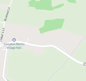 map for Compton Martin Village Hall