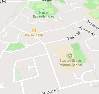 map for Dolce Ltd at Studley Green Primary