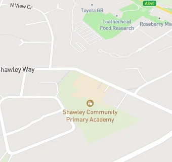 map for Shawley Community Primary School