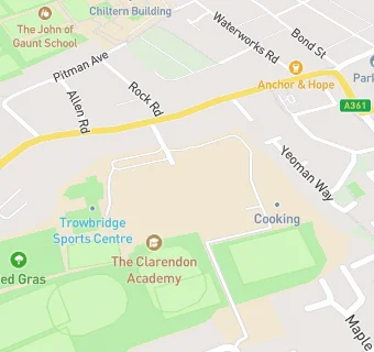 map for The Clarendon Academy