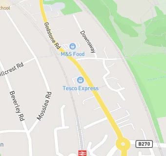 map for Tesco Express