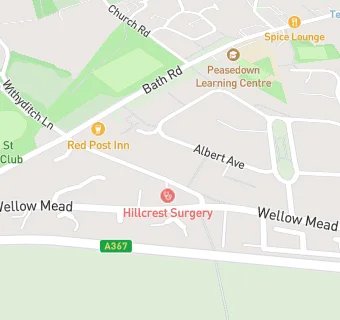 map for Hillcrest Surgery