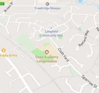 map for Oasis Academy Longmeadow