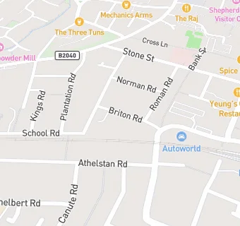 map for Ashurst House