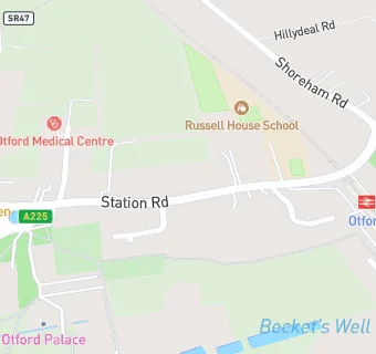 map for Russell House School