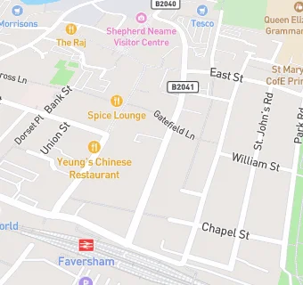 map for Newton Place Surgery