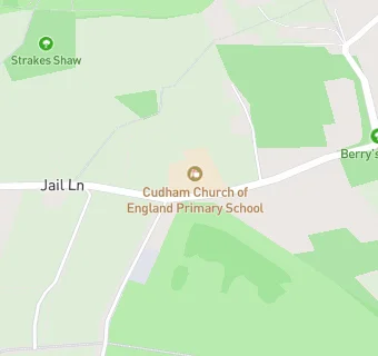 map for Cudham Church of England Primary School