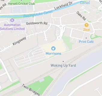 map for Morrisons Petrol Filling Station