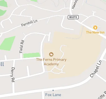 map for The Ferns Primary Academy