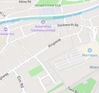 map for North West Surrey Short Stay School