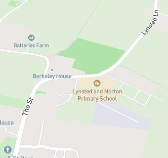 map for Lynsted and Norton Primary School