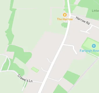 map for Harrow Inn