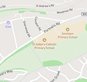 map for St Aidan's Catholic Primary School