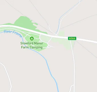 map for Stowford Manor Farm