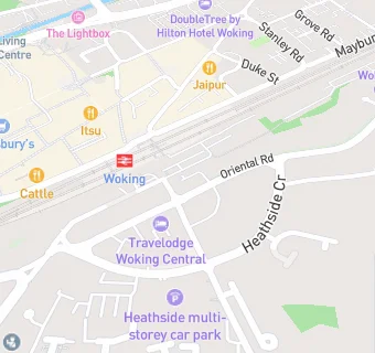 map for Simply Fresh Woking