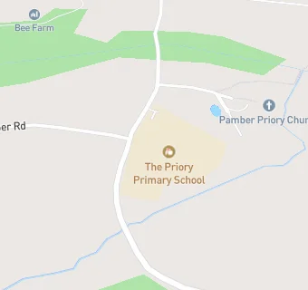 map for The Priory Primary School