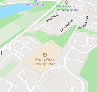 map for Bysing Wood County Primary School