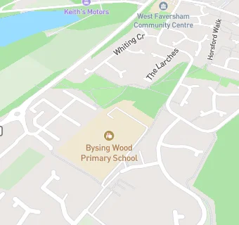 map for Breakfast Club At Bysing Wood Primary School