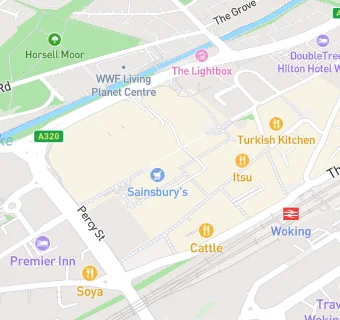 map for Sainsburys