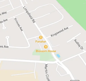 map for Blossom House