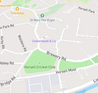 map for Heathcot Medical Practice - Brewery Road Surgery Branch