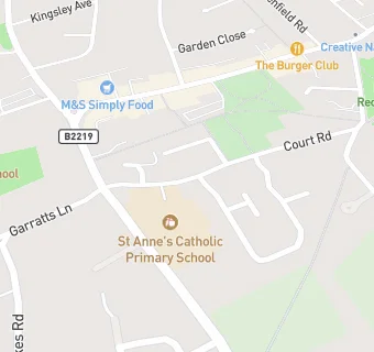 map for Twelve15 At St Anne's RC Primary School