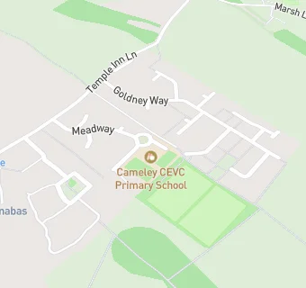 map for Cameley CEVC Primary School