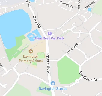 map for Davington Primary School