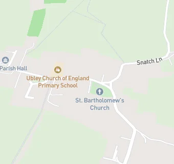 map for Ubley Primary School