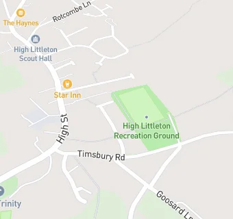 map for High Littleton Recreation Club