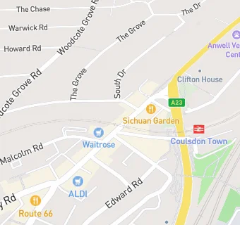 map for Waitrose