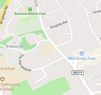 map for Priory School