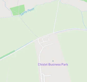 map for Chislet Brewery