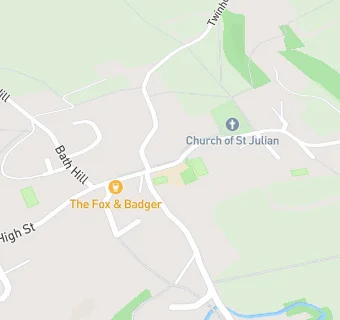 map for St Julian's Church School