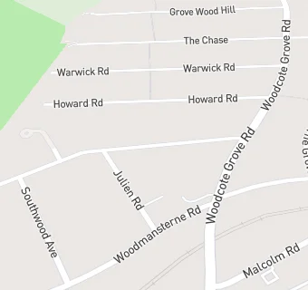 map for Bramley Avenue Surgery