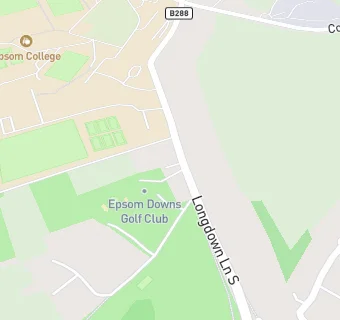 map for Epsom Golf Club