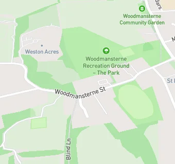 map for Woodmansterne Sports Club