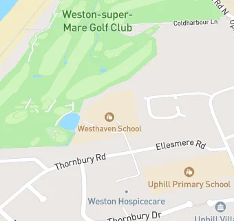 map for Westhaven School