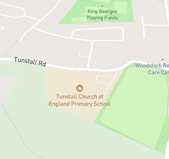 map for Tunstall Church of England (Aided) Primary School