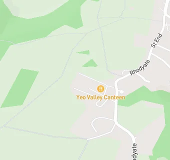 map for Yeo Valley Canteen