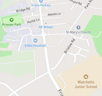 map for Camberley Health Centre